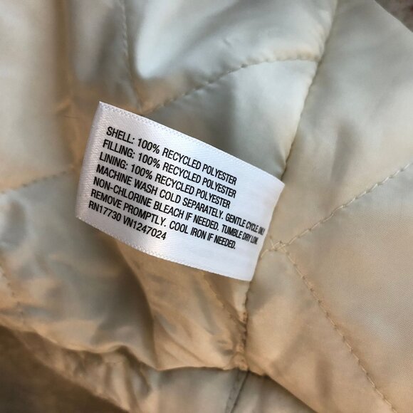 Universal Thread Womens Oversized Windowpane Plaid Shacket Jacket Beige/Brown L - Picture 6 of 7